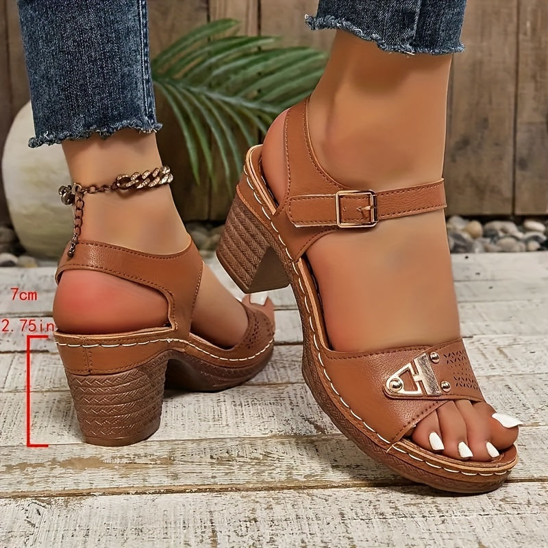 Honeysuckle | Women's Cushioned Adjustable Buckle Sandals