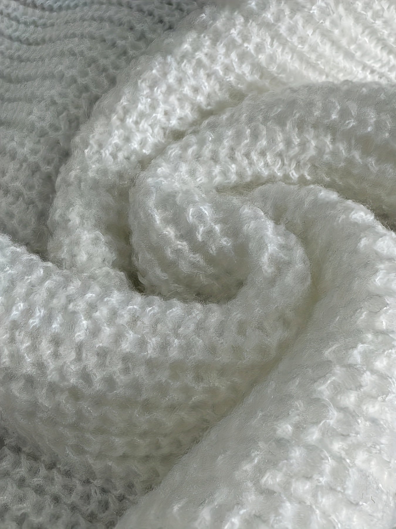 Cozy Cowl Neck Button-Cuff Sweater