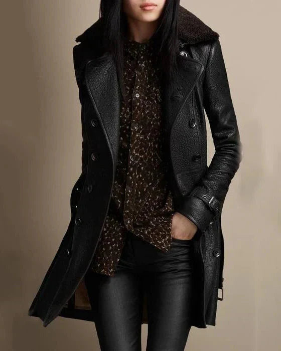 Riesa – Premium Leather Jacket with Lining