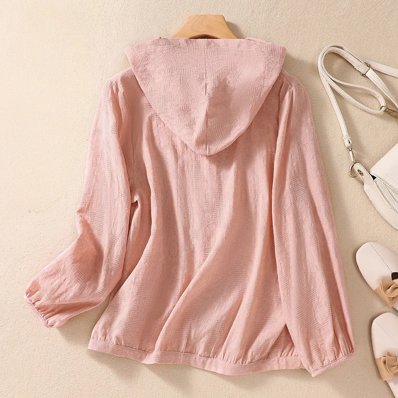 Miri | Relaxed Hooded Shirt