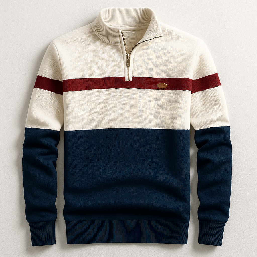 Oscar – Heritage Cotton Quarter-Zip Pullover