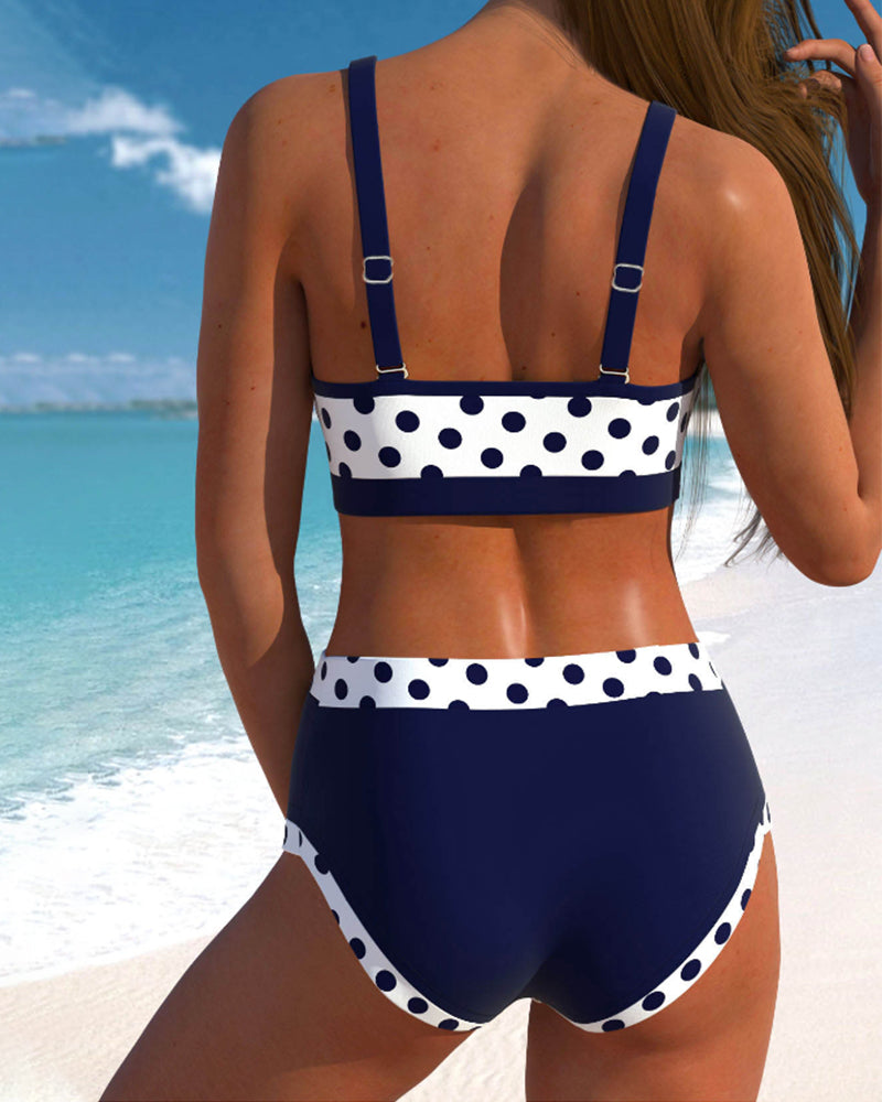 Gabrielle | Women's High Waist Retro Bikini Set