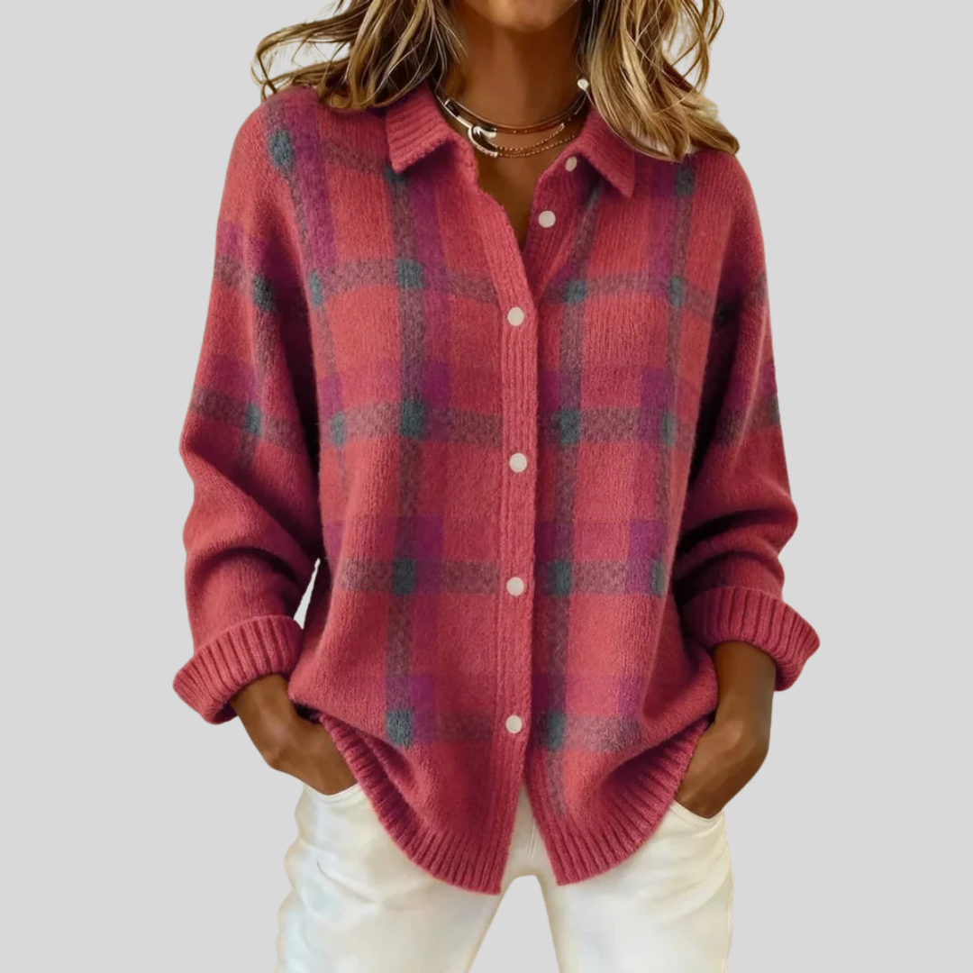 Wrenley™ | Retro Cheque Sweater