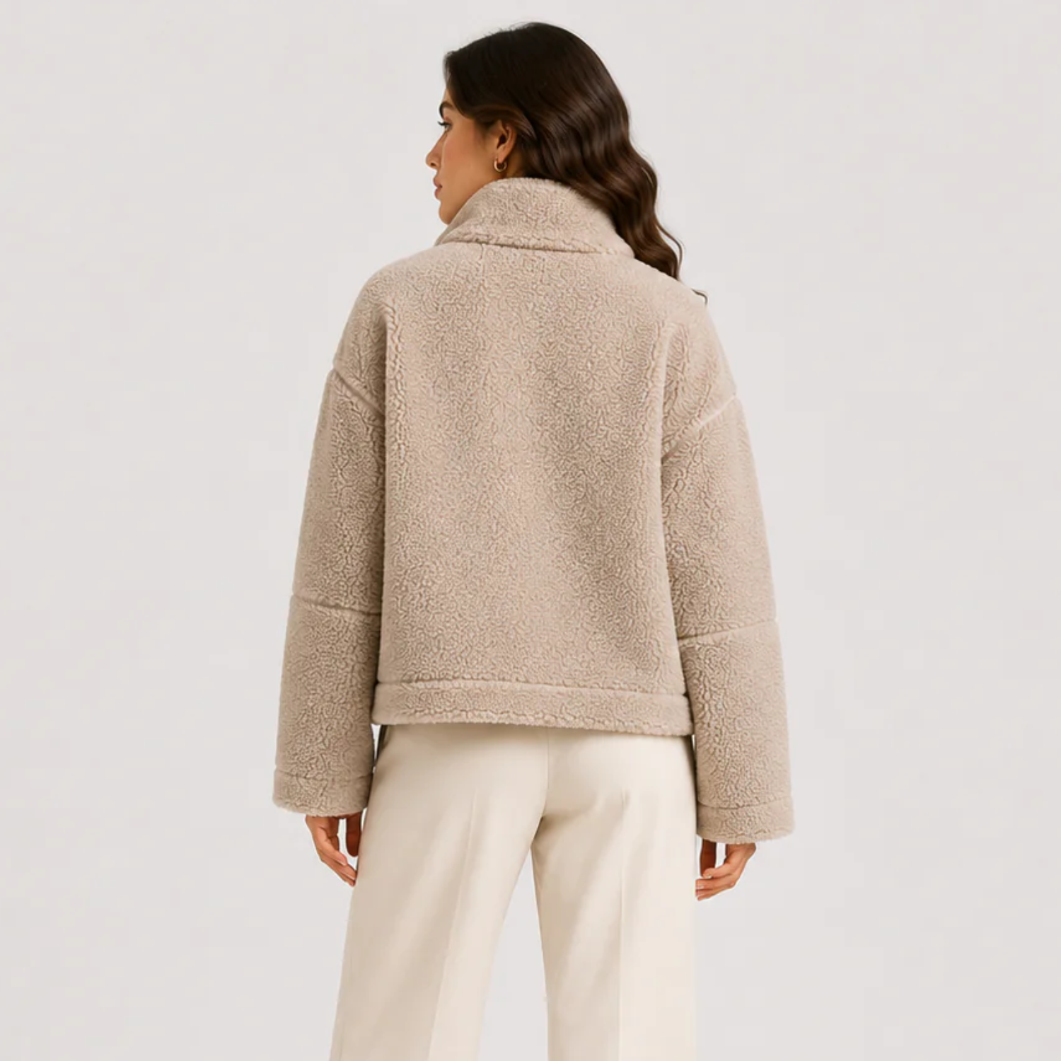 Women's Classic Fleece Jacket Refined Winter Comfort