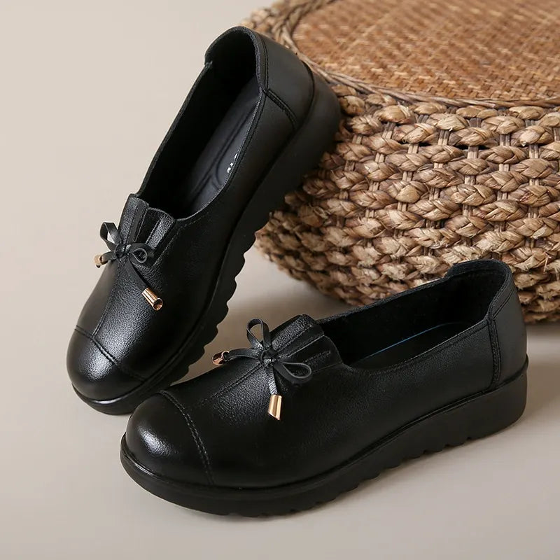 Paisley - Elegant Leather Loafers