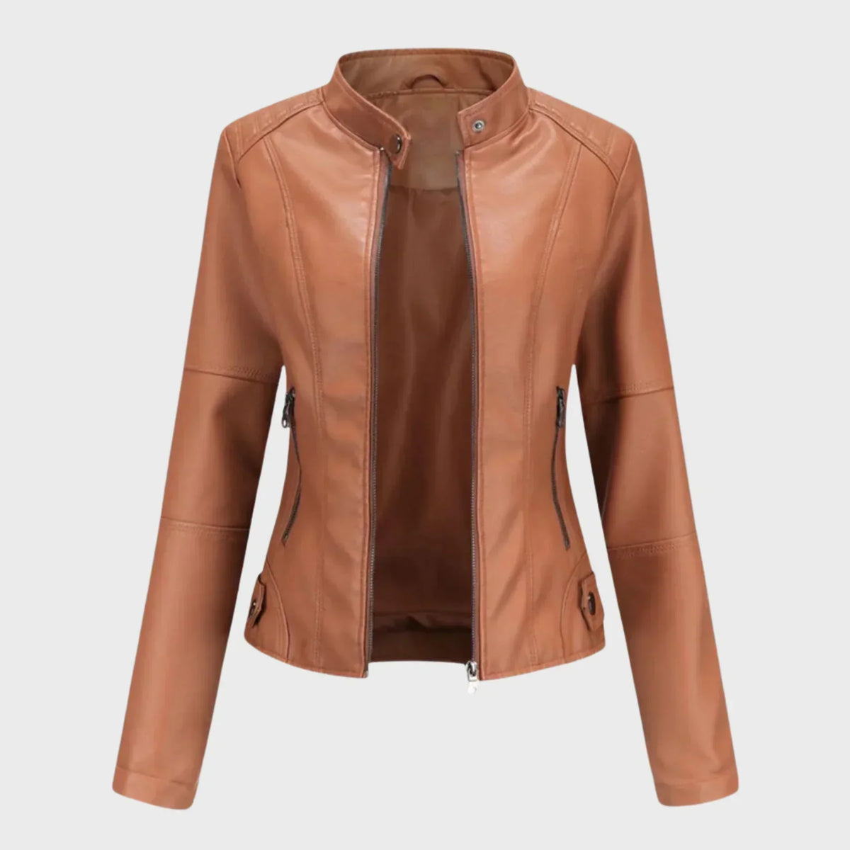 Mabelle – Everyday Leather Jacket with Timeless Elegance