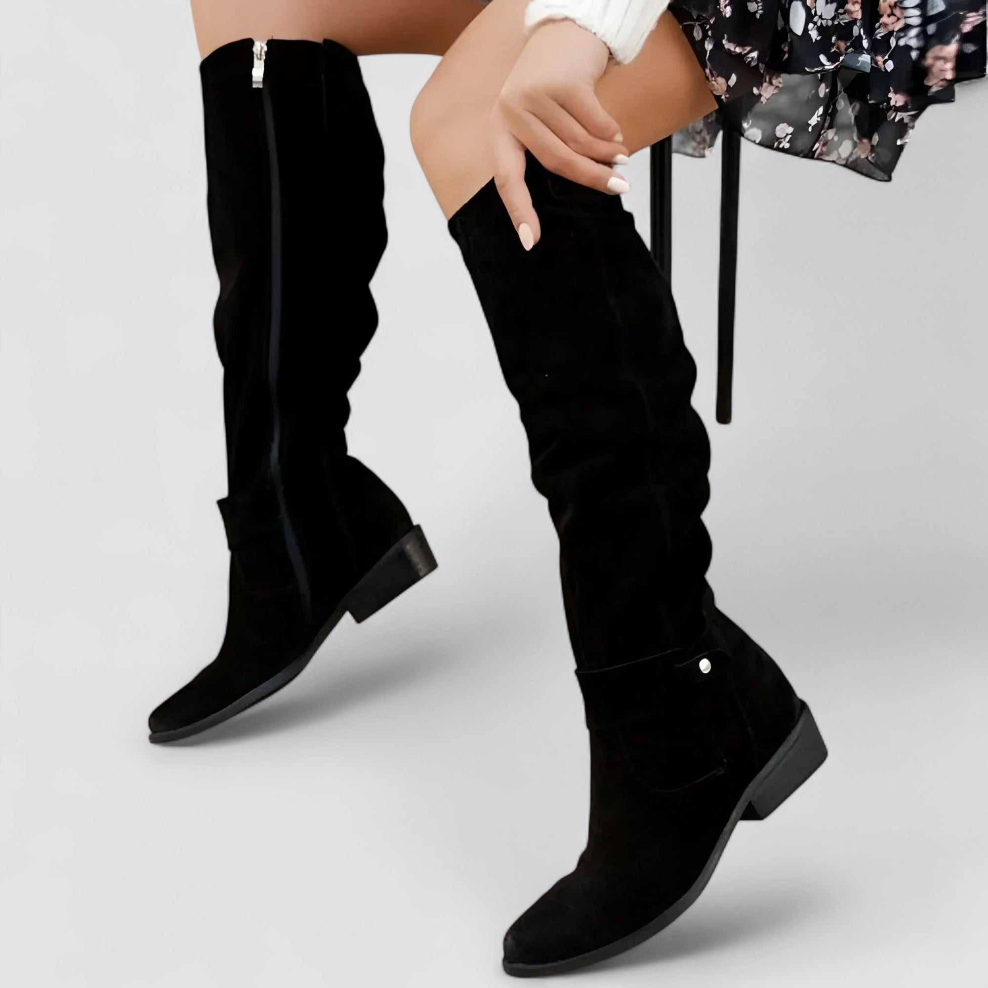Refined Cushioned Ankle Boots