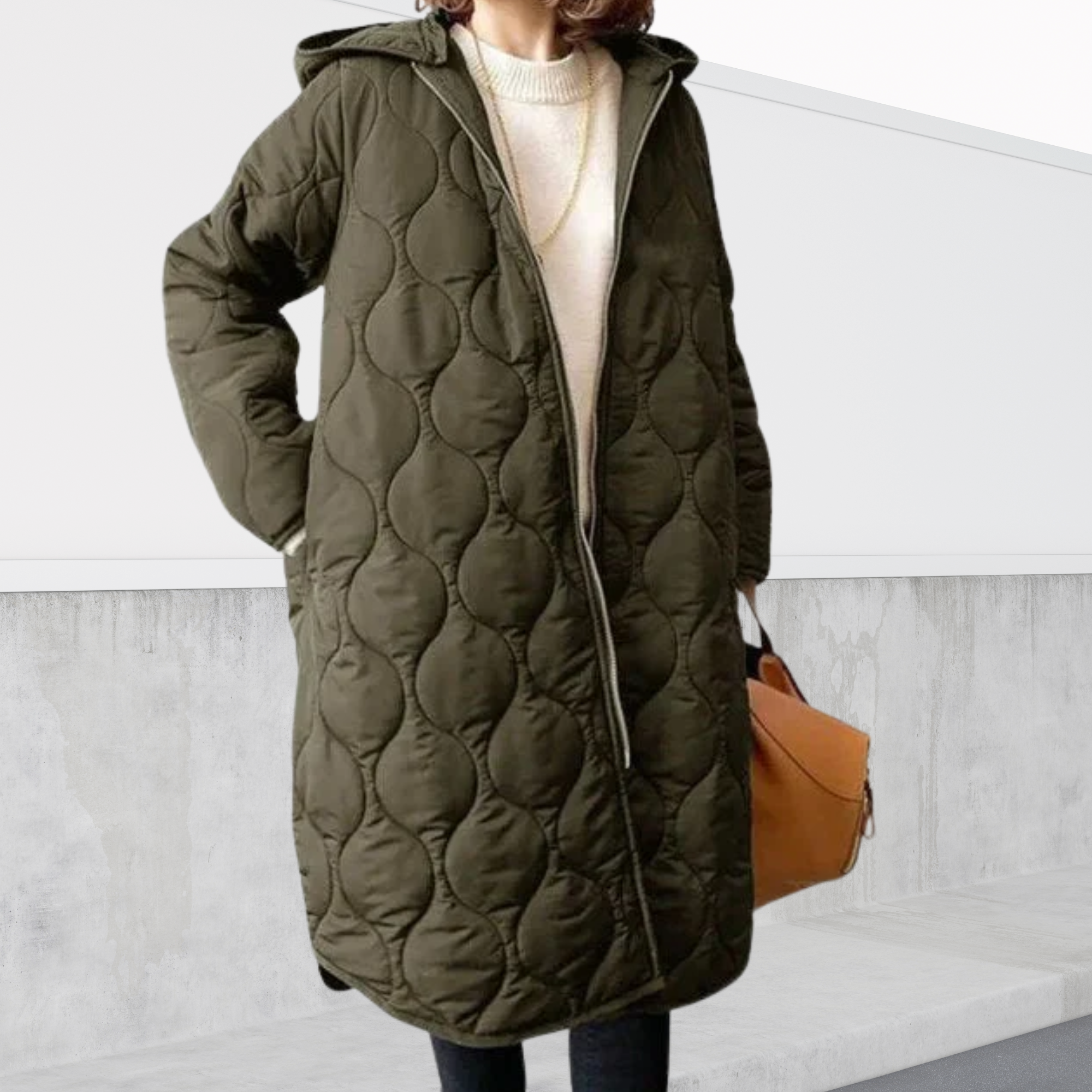 Nordica | Oversized hooded Parka with details