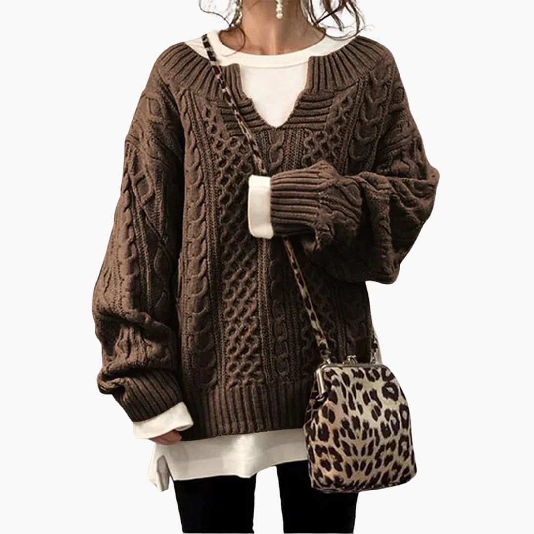 Holly | Oversized Knit Sweater