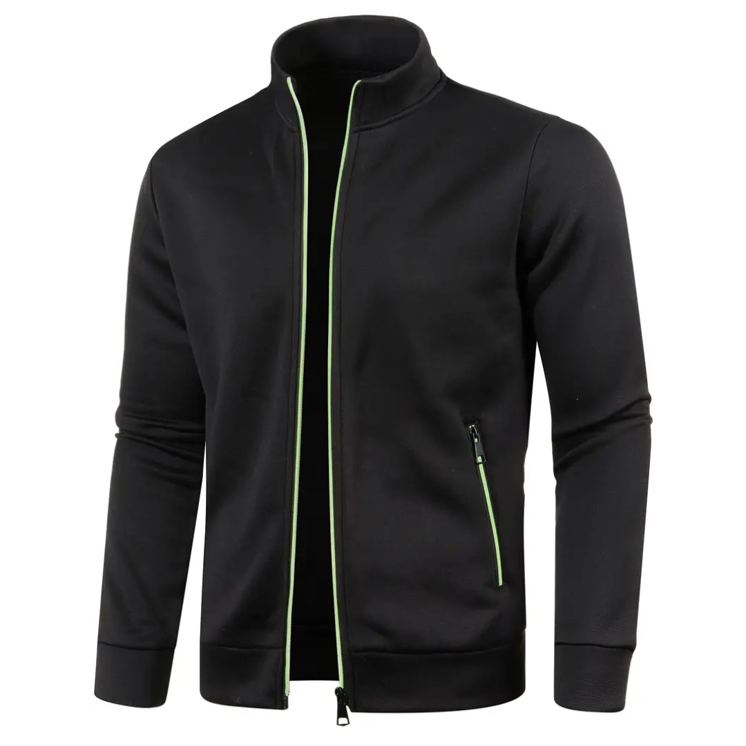 Clint – Classic Zip-Up Knit Jacket
