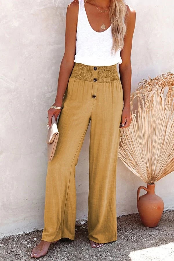 Sharon | Comfortable High-Waisted Trousers