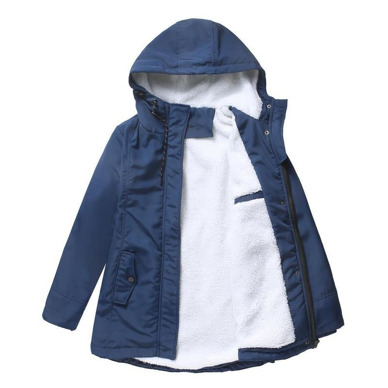 Elera - Cozy Quilted Winter Coat with Hood