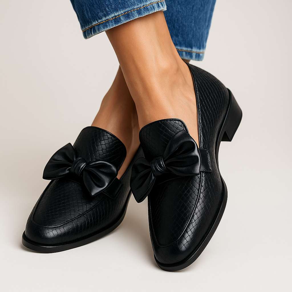 Jessica™ | Bow Loafers