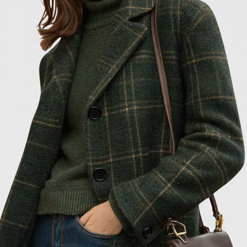 Mariza™ | Warm Fabric-Blend Overcoat