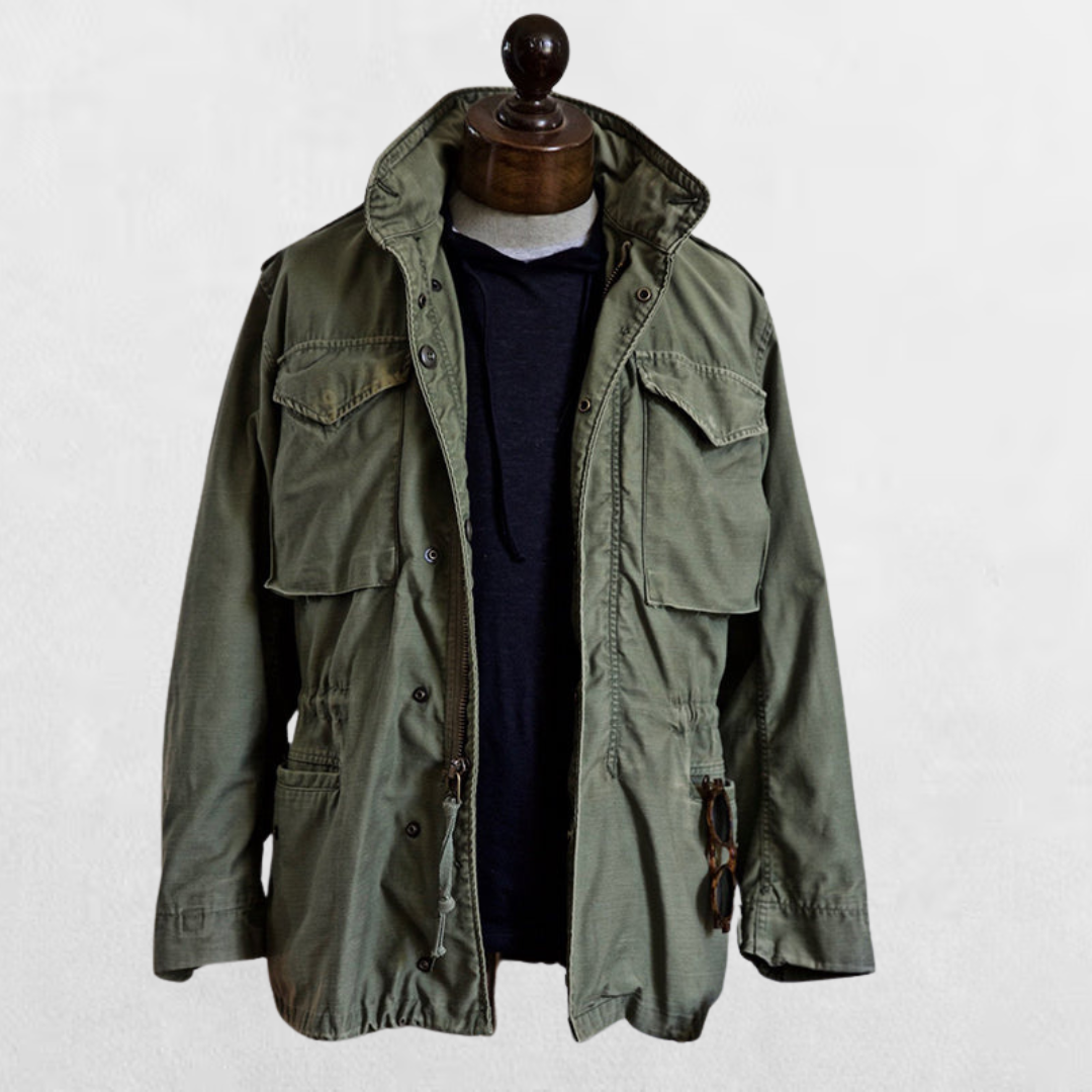 Archie – Hooded Field Jacket with Pockets