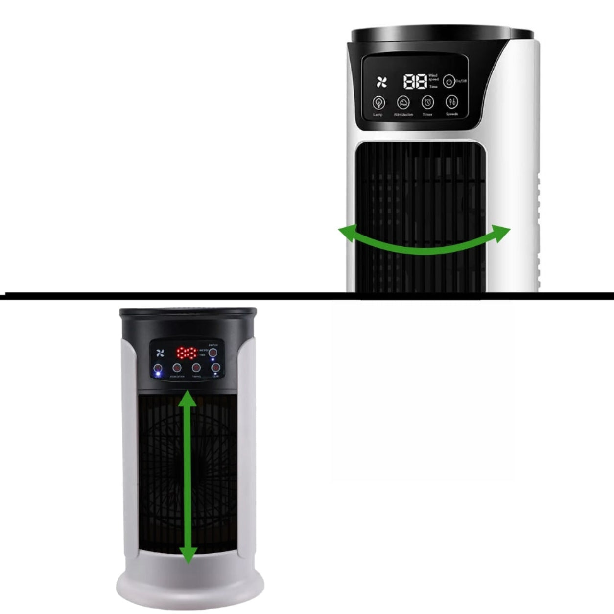 Portable Air Conditioner Energy Efficient Compact Evaporative Cooling