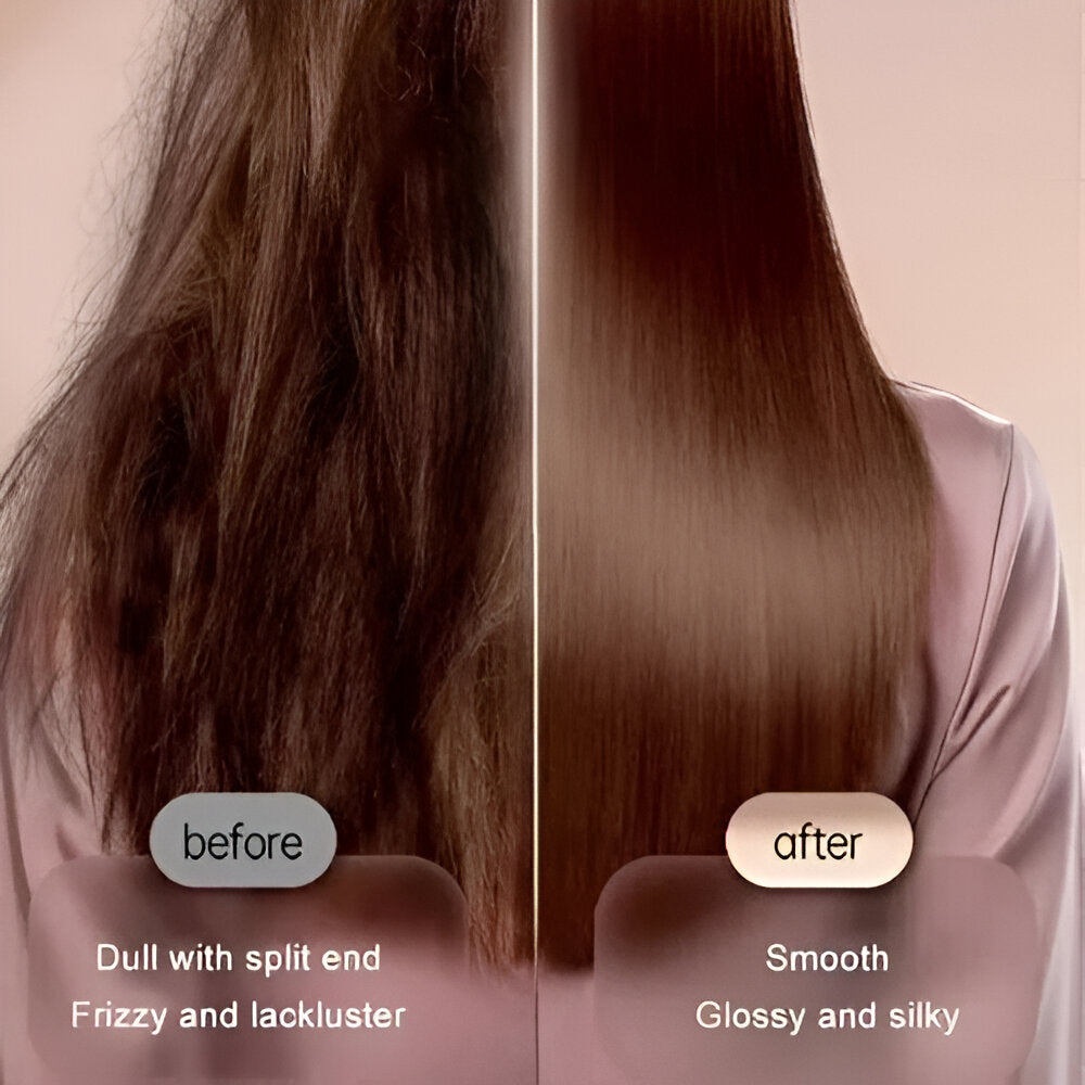 Selyn Hair Straightening Comb Heated Styling Brush Tool