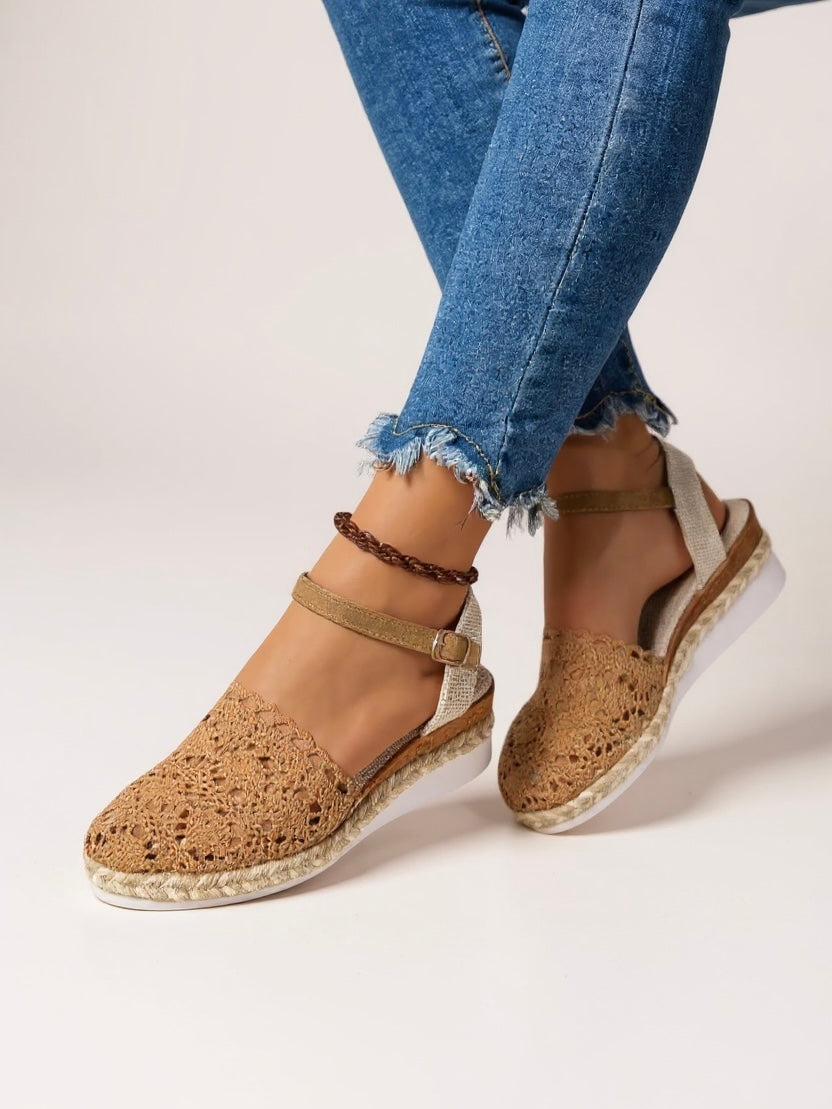 Darby | Women's Boho Woven Platform Sandals