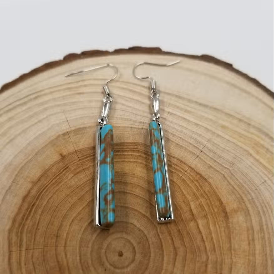 Azura | Vintage Turquoise Earrings