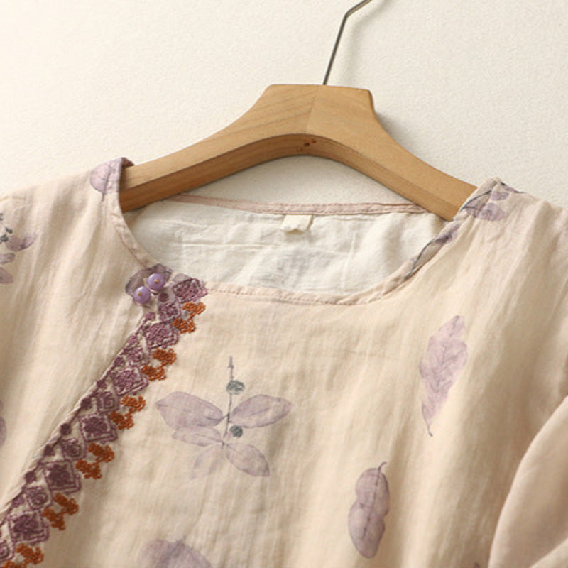 Noy™ | Floral Relaxed Blouse