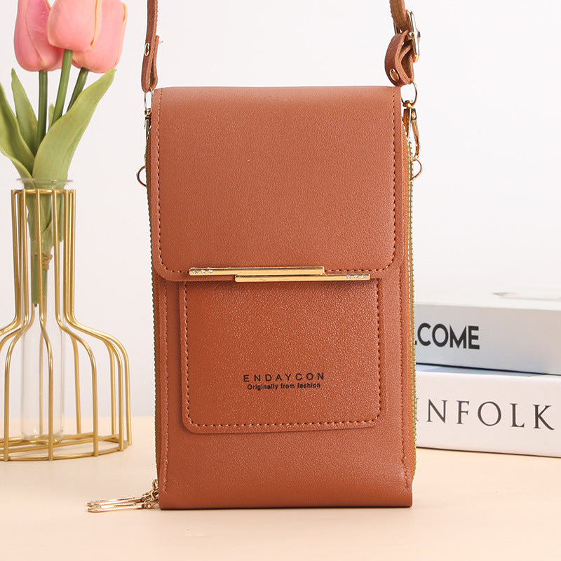 Zaley – Stylish Mobile Phone Messenger Bag with Touch Screen