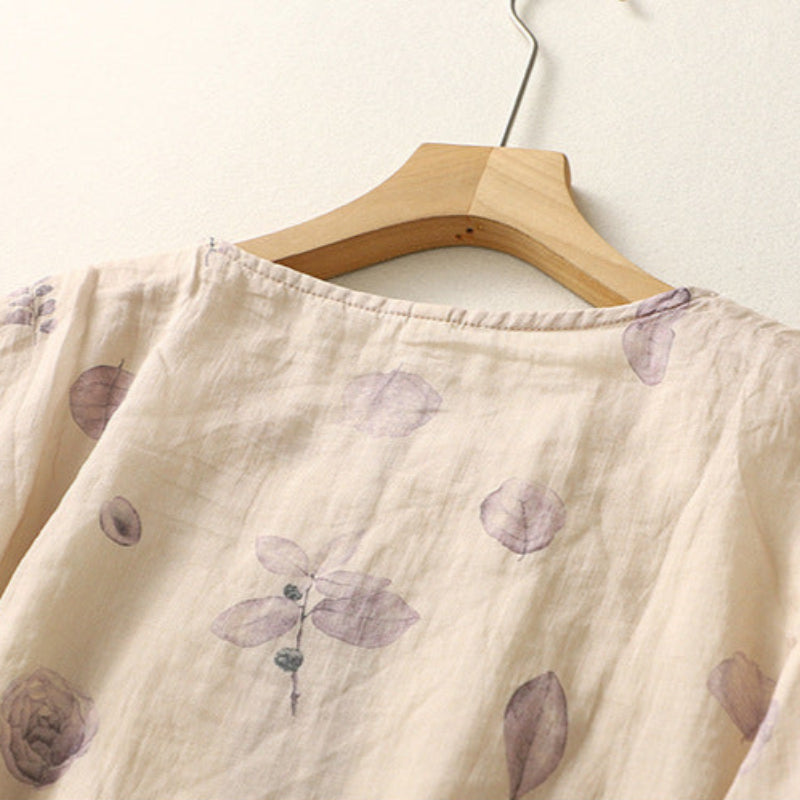 Noy™ | Floral Relaxed Blouse