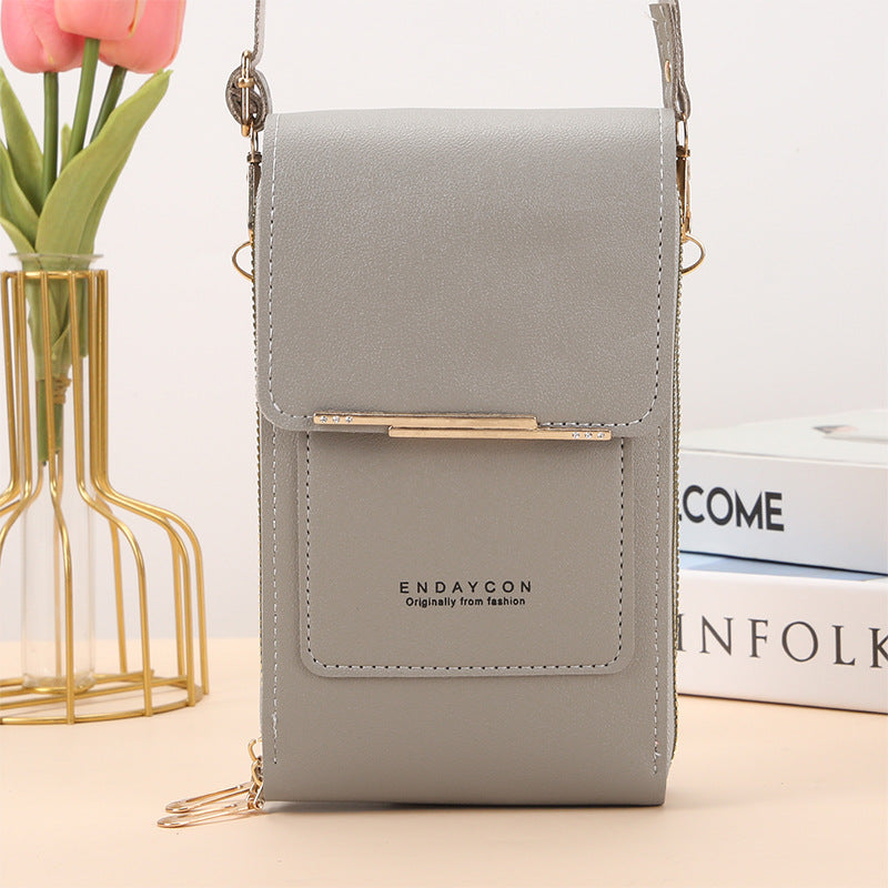 Zaley – Stylish Mobile Phone Messenger Bag with Touch Screen