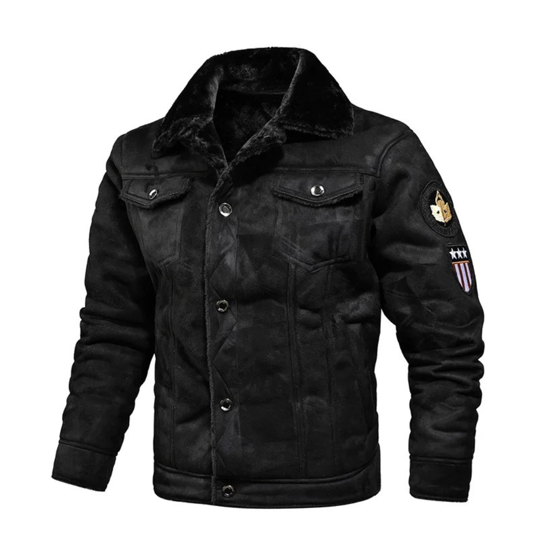 Dom – Warm and Versatile Leather Jacket