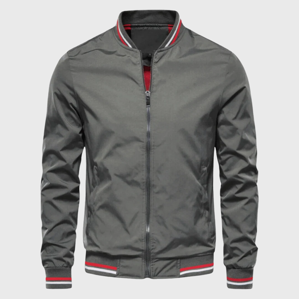 Alden – Classic Bomber Jacket with Refined Finish