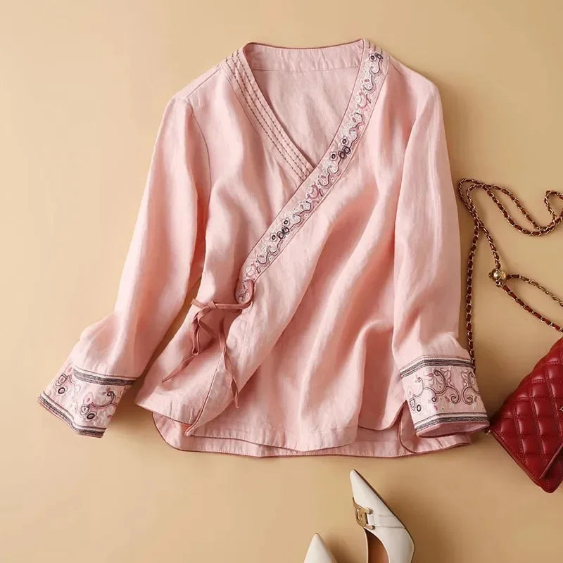 Lotus™ | Relaxed Pattern Breeze Blouse