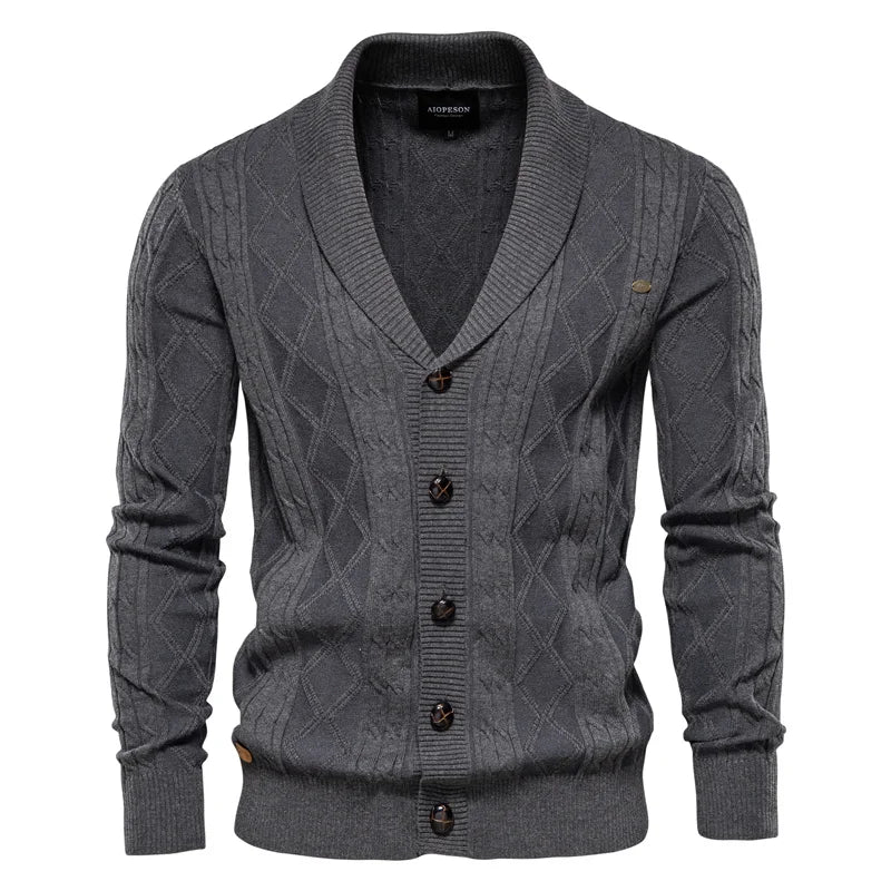 Patrick – Men’s Button-Up Cardigan