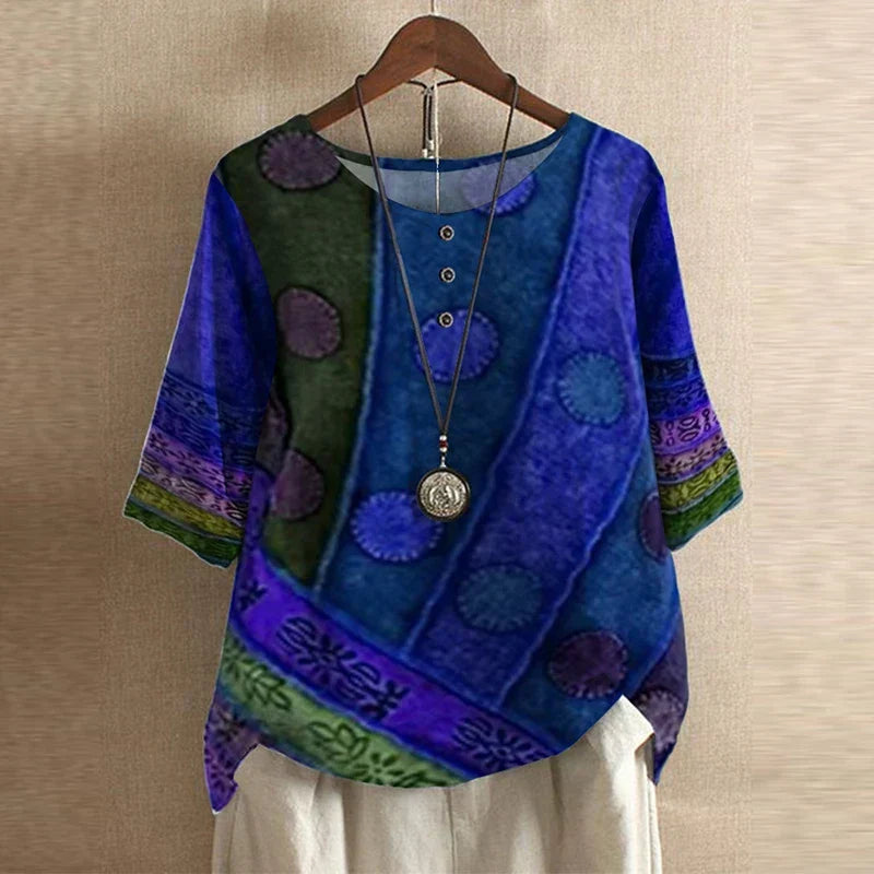 Anya | Retro-Inspired Blouse