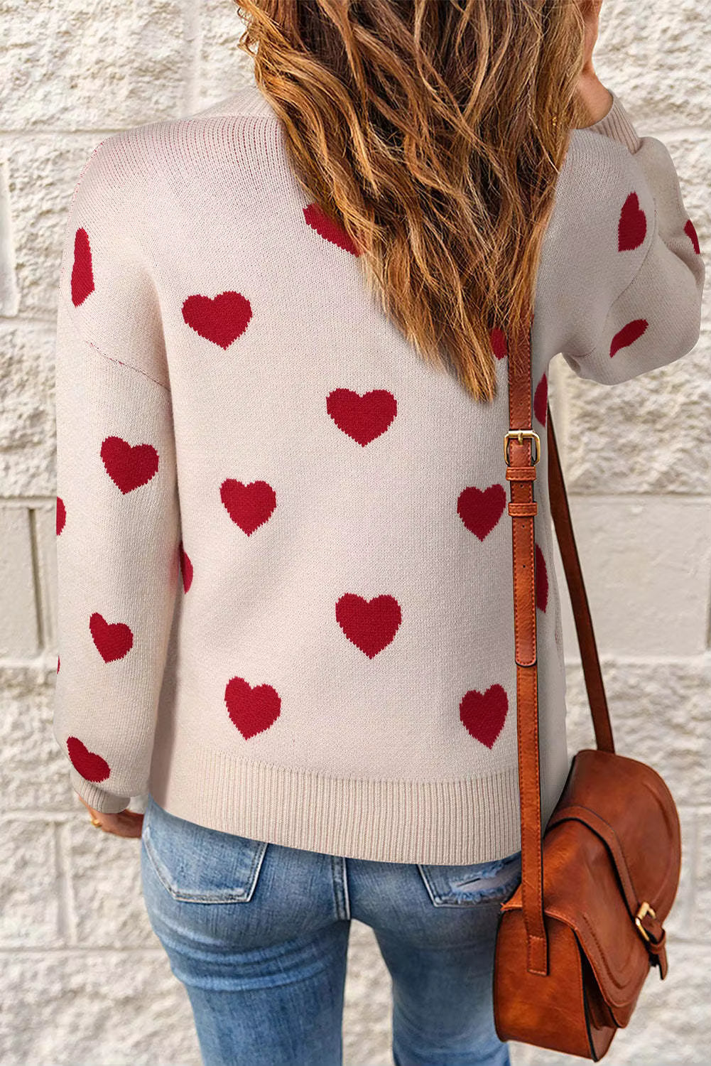 Katherine | Elegant Hearts Sweater