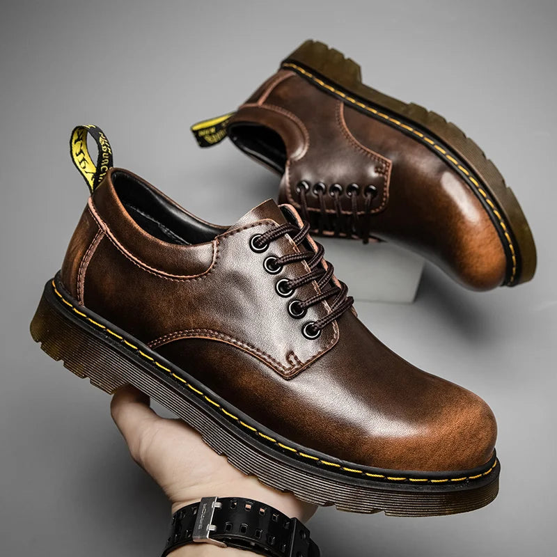 Onyx – Leather Oxford Boots