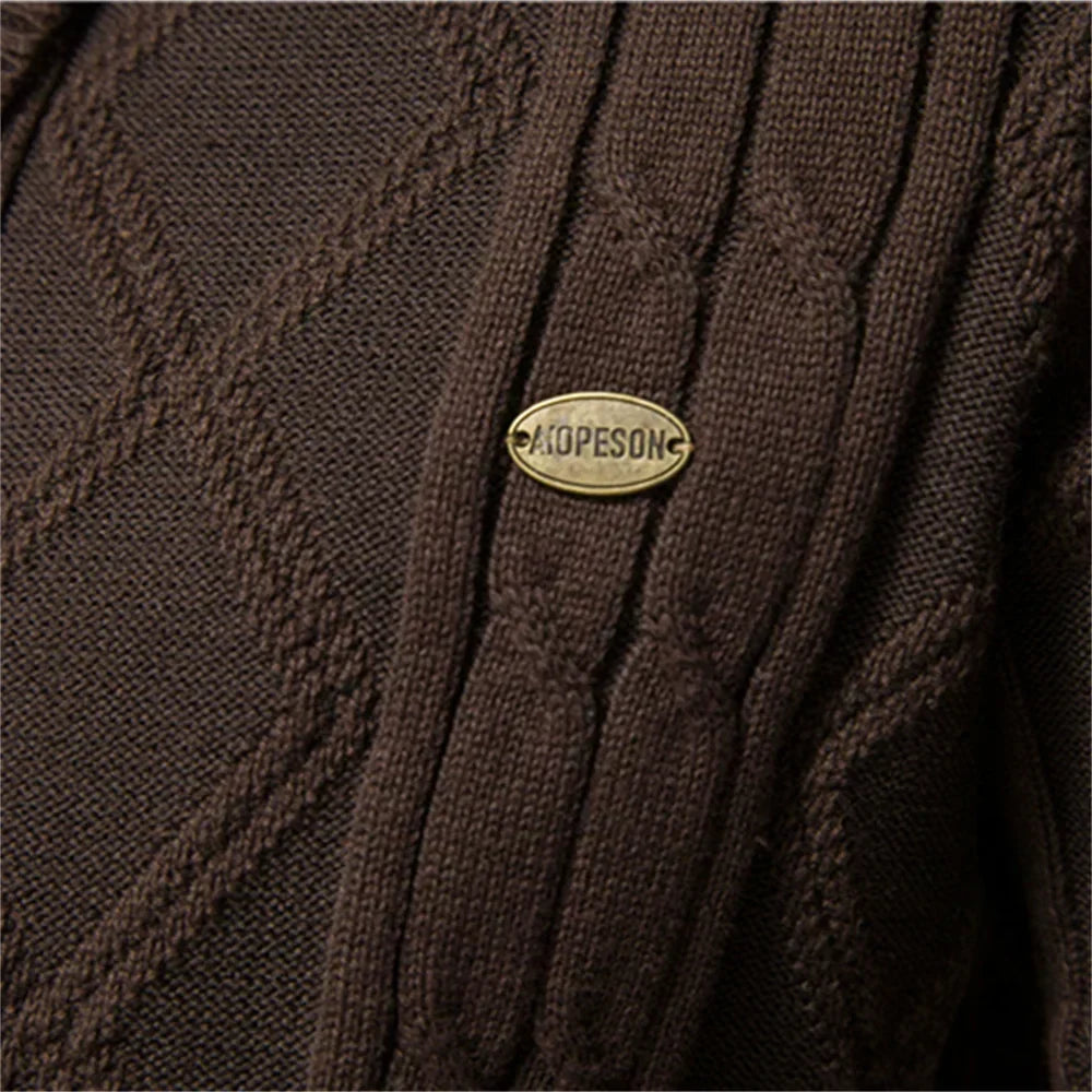 Patrick – Men’s Button-Up Cardigan