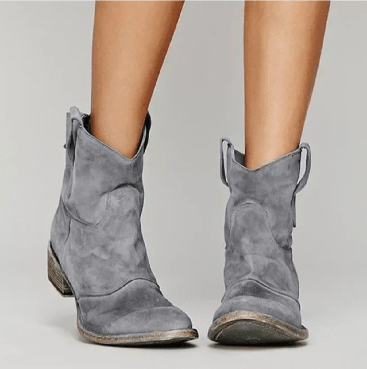 Effortless slouchy western cowboy boots