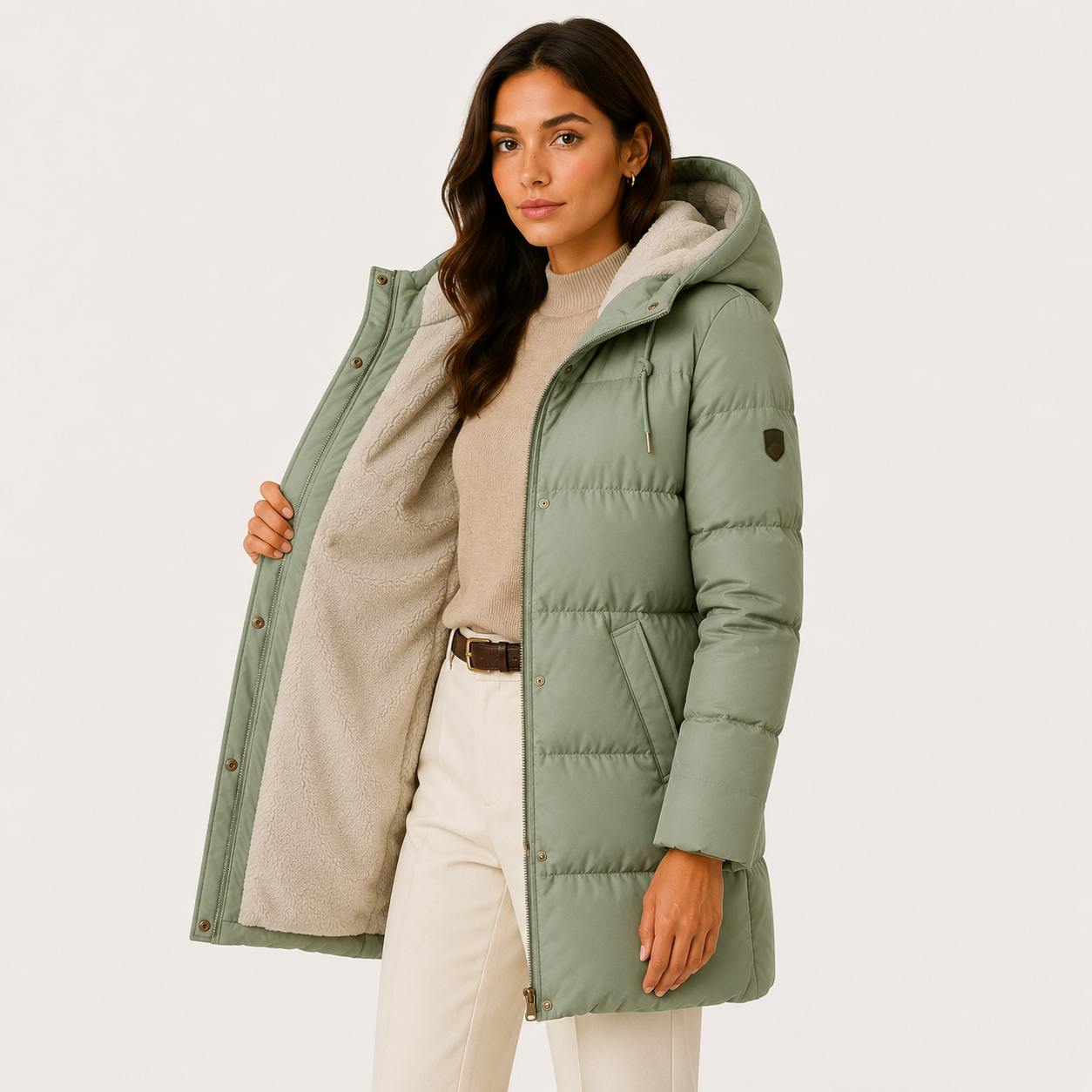 Women’s Puffer Coat Insulated Warm Lightweight Winter Outerwear