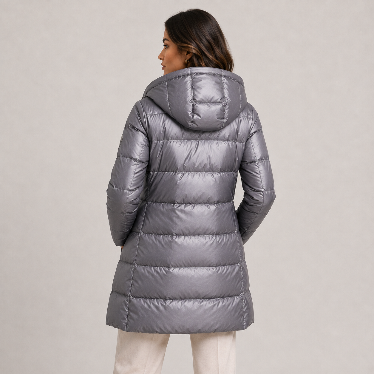 Women's Hooded Puffer Coat Insulated Cold Weather Outerwear