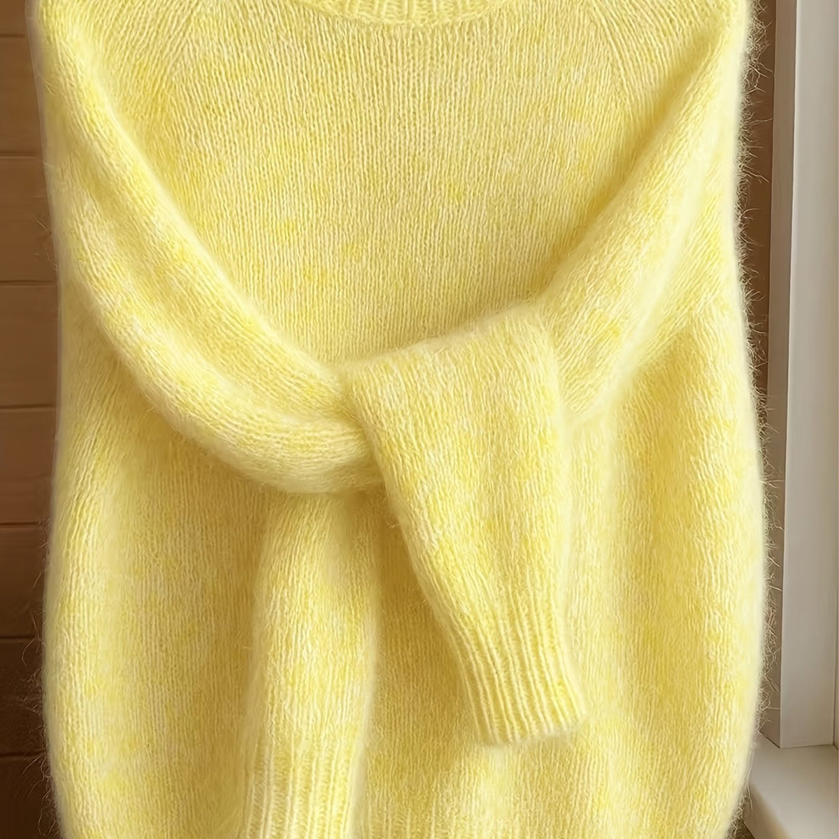 Arvona | Women's Fuzzy Knit Pullover Sweater