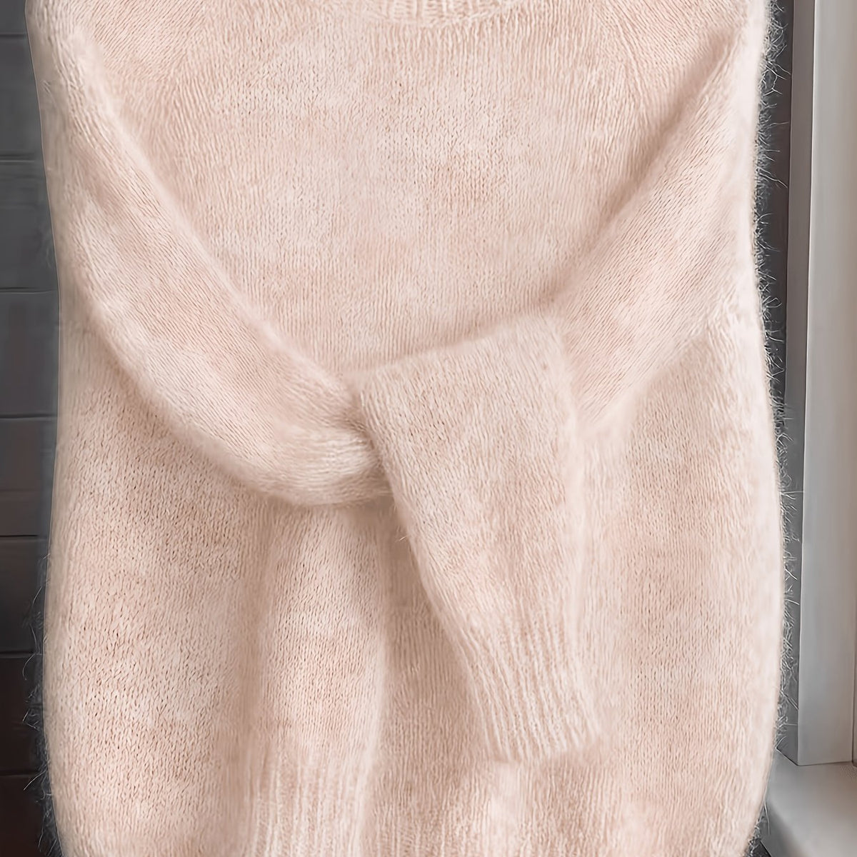 Arvona | Women's Fuzzy Knit Pullover Sweater
