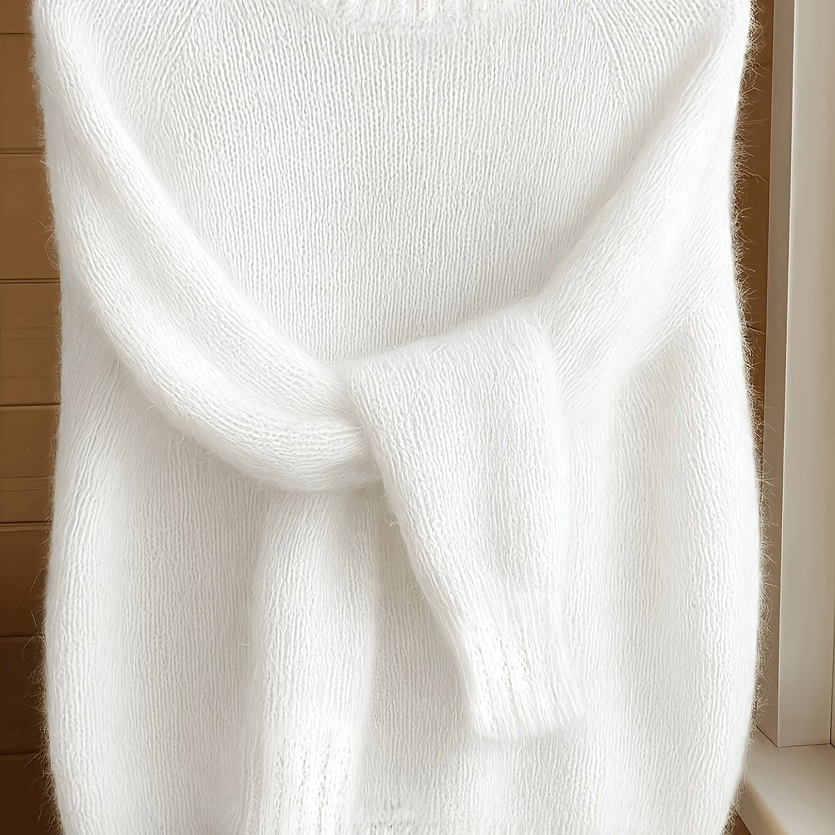 Arvona | Women's Fuzzy Knit Pullover Sweater