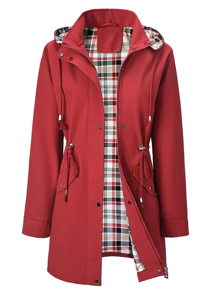 Aliyah – Waterproof Jacket with Plaid Lining