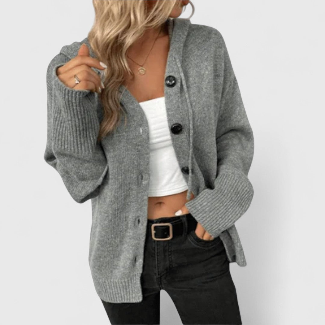 Brindara | Women's Relaxed Fit Knit Cardigan