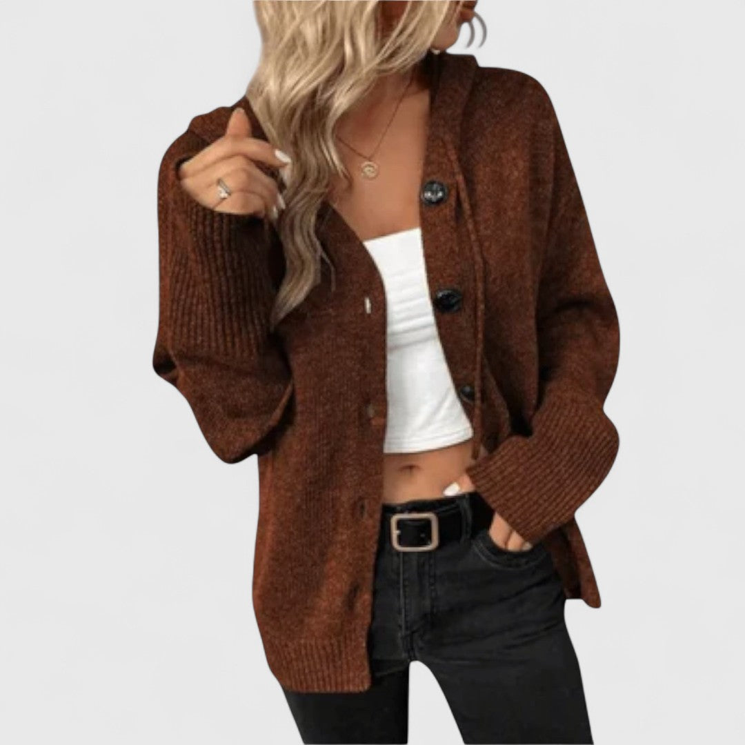 Brindara | Women's Relaxed Fit Knit Cardigan