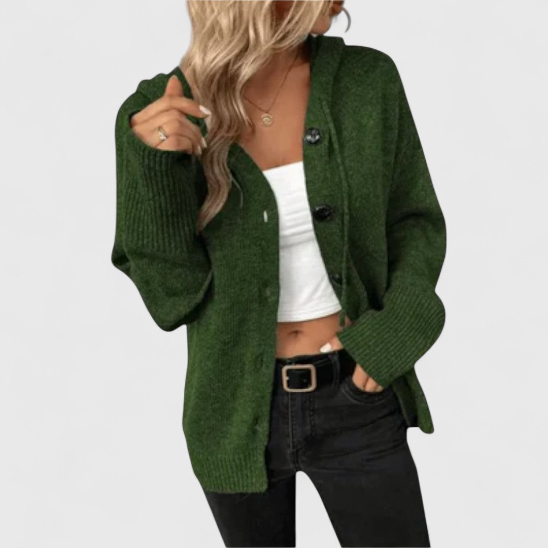 Brindara | Women's Relaxed Fit Knit Cardigan