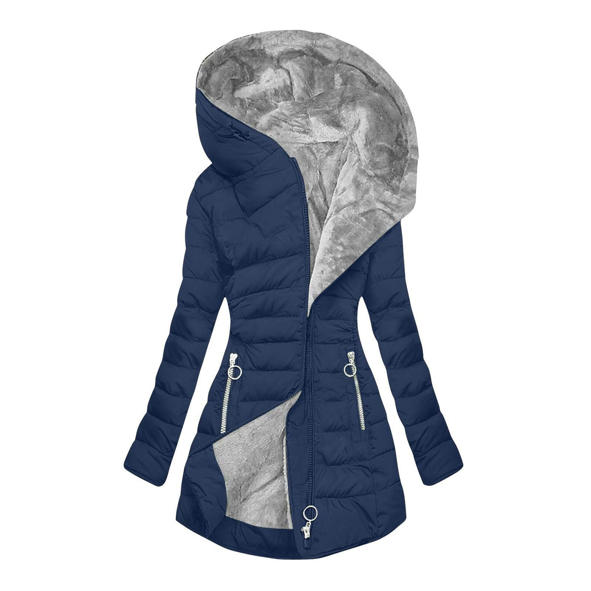 Calveth | Women's Hooded Puffer Jacket Winter Coat