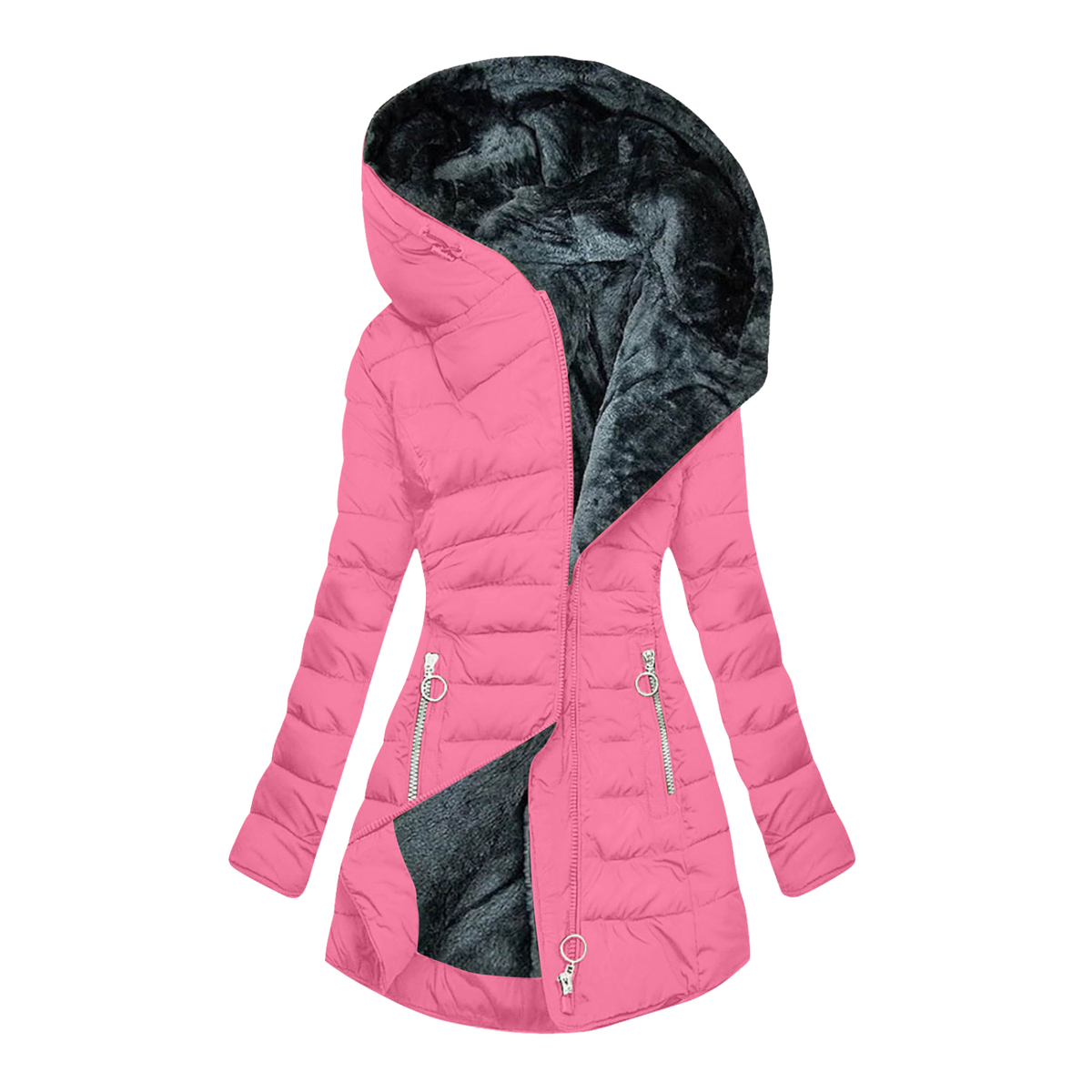 Calveth | Women's Hooded Puffer Jacket Winter Coat