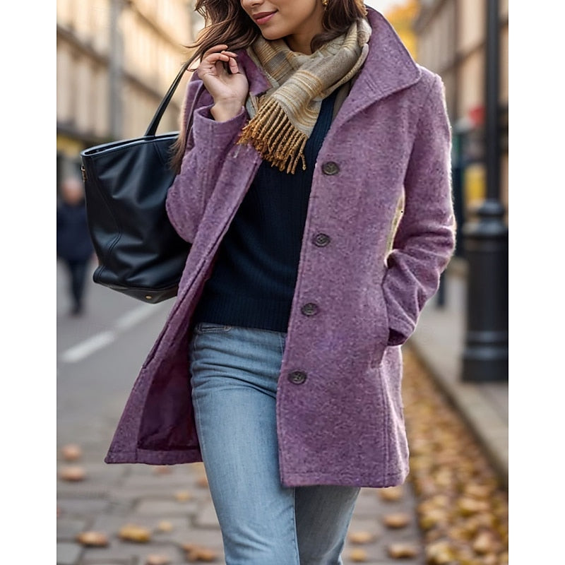 Calveth | Women's Single-Breasted Winter Coat