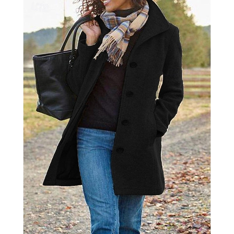 Calveth | Women's Single-Breasted Winter Coat