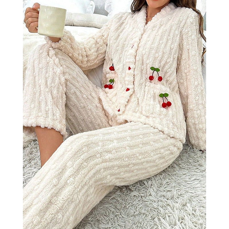 Calvina | Women's Cozy Lounge Set Two-Piece